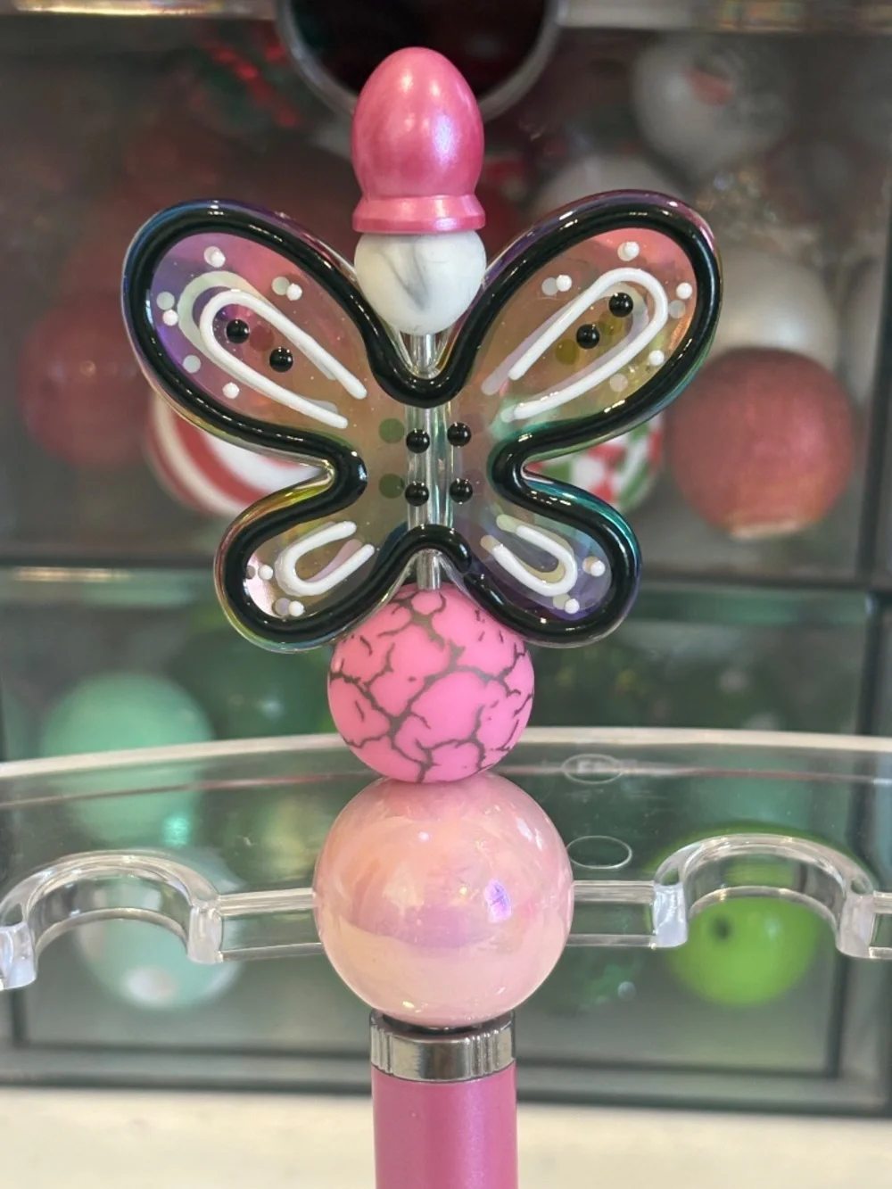 Handmade beaded stylus